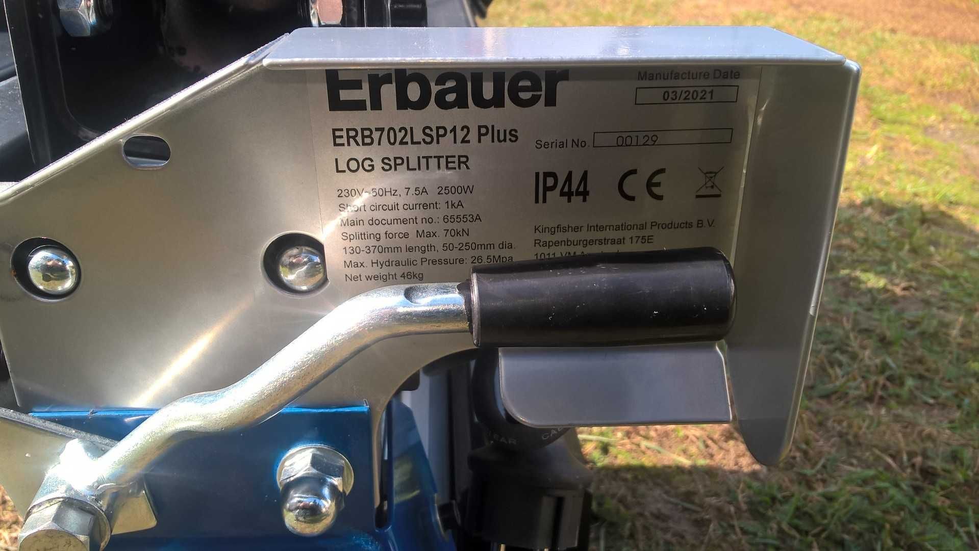 Łuparka hydrauliczna 9 ton 2500w ,nowa z Niemiec