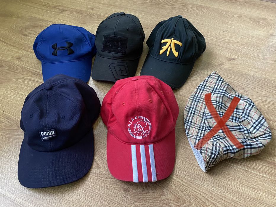 Брендовые кепки панама puma adidas under burberry тактическая