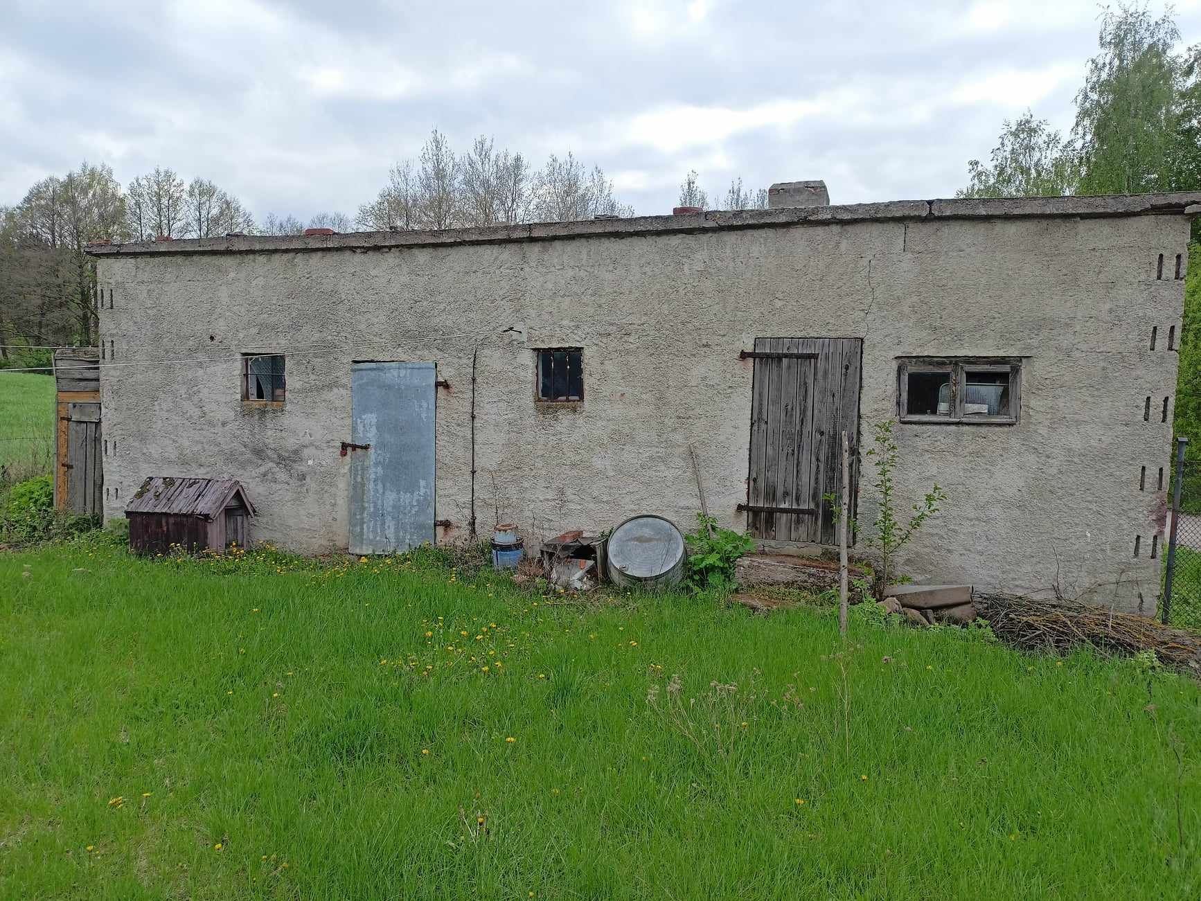 Dom z działką i garażem 5ar Białkowo siedlisko Golub-Dobrzyń