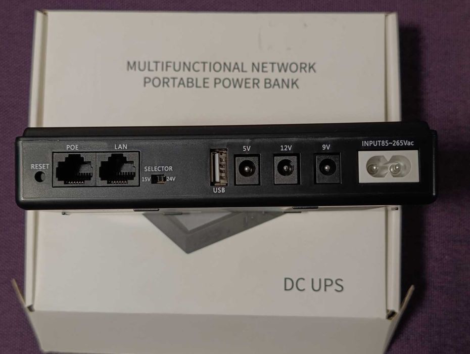 DC UPS ДБЖ ИБП для роутера DC1036P