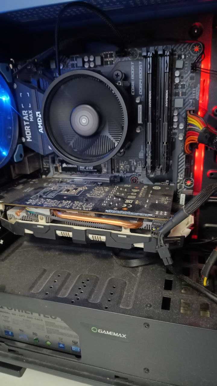 Продам компьютер AMD Ryzen 5 3600X з монітором Dell