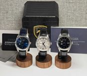 Чоловічий годинник Reef Tiger RGA1616 Automatic Black Sapphire 41mm