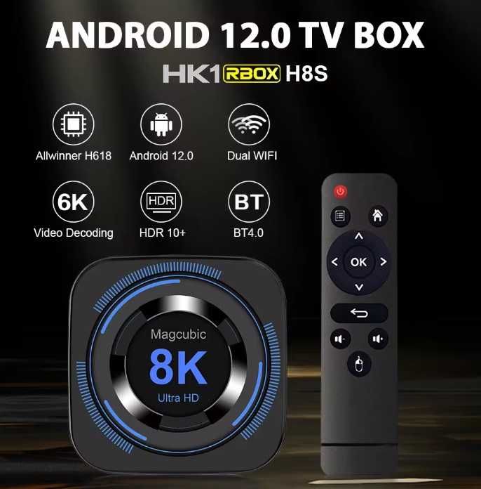 Transpeed TV Box Android 8K 2gb + 16gb