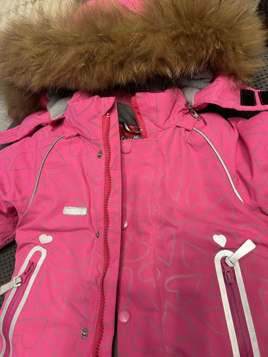 Зимовий мембраний комбінезон для стильної принцеси.