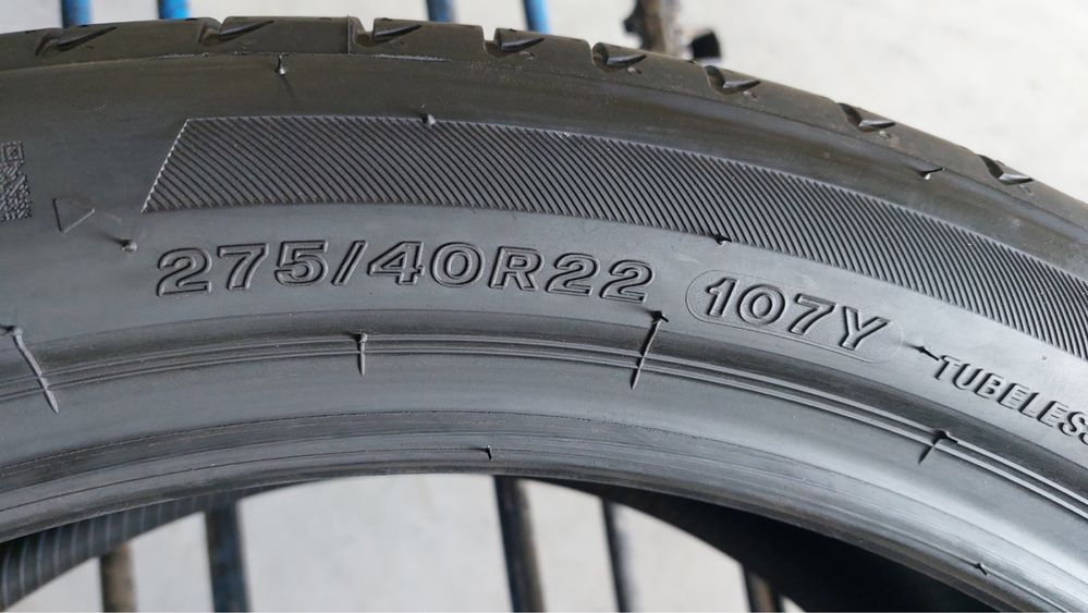 275/40/22 R22 Bridgestone Alenza 001 2шт новые