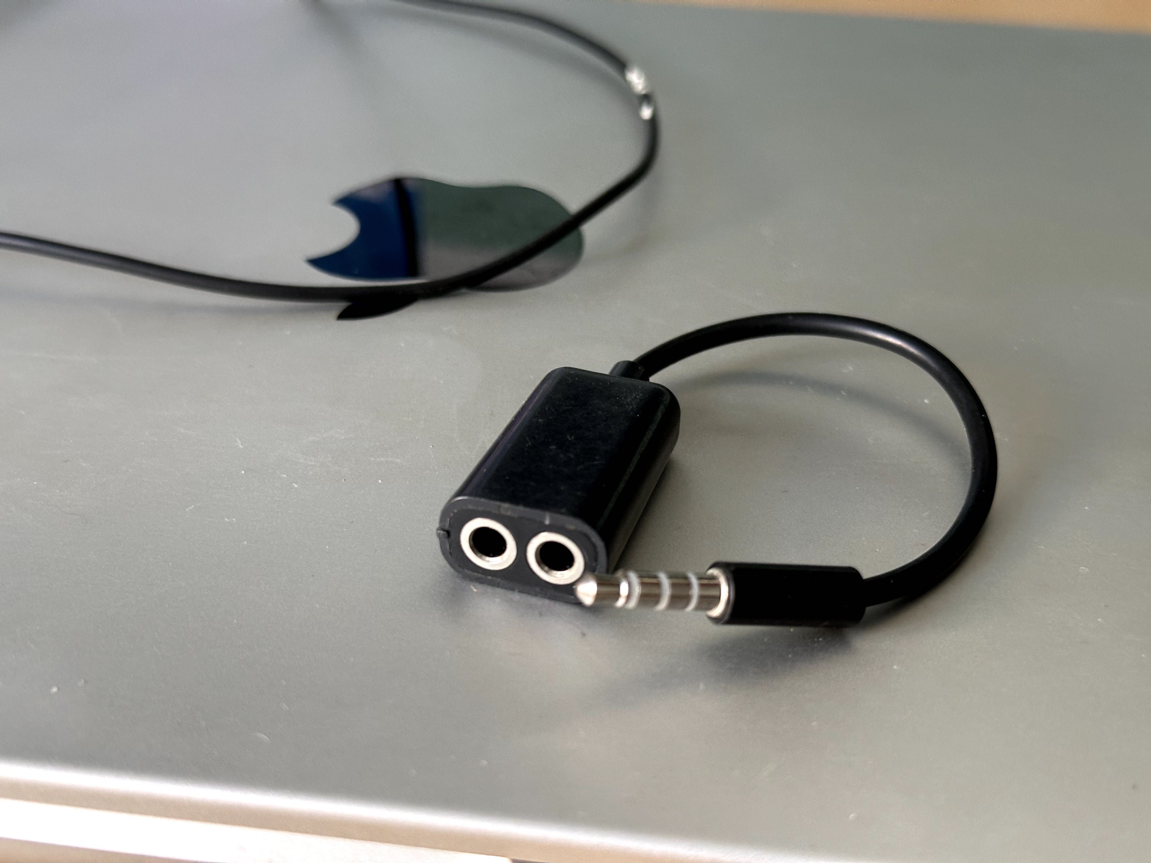 Кабель micro USB - USB мама + аудіо розгалужувач