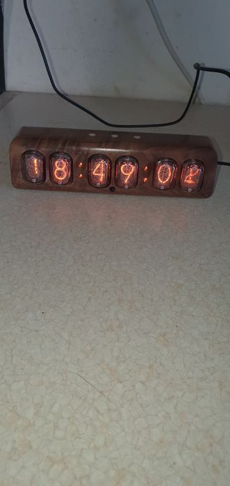 Zegar nixie IN 12