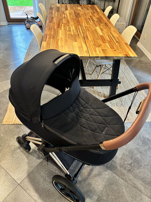 Wózek Cybex Priam, rose gold. Gondola i spacerowka