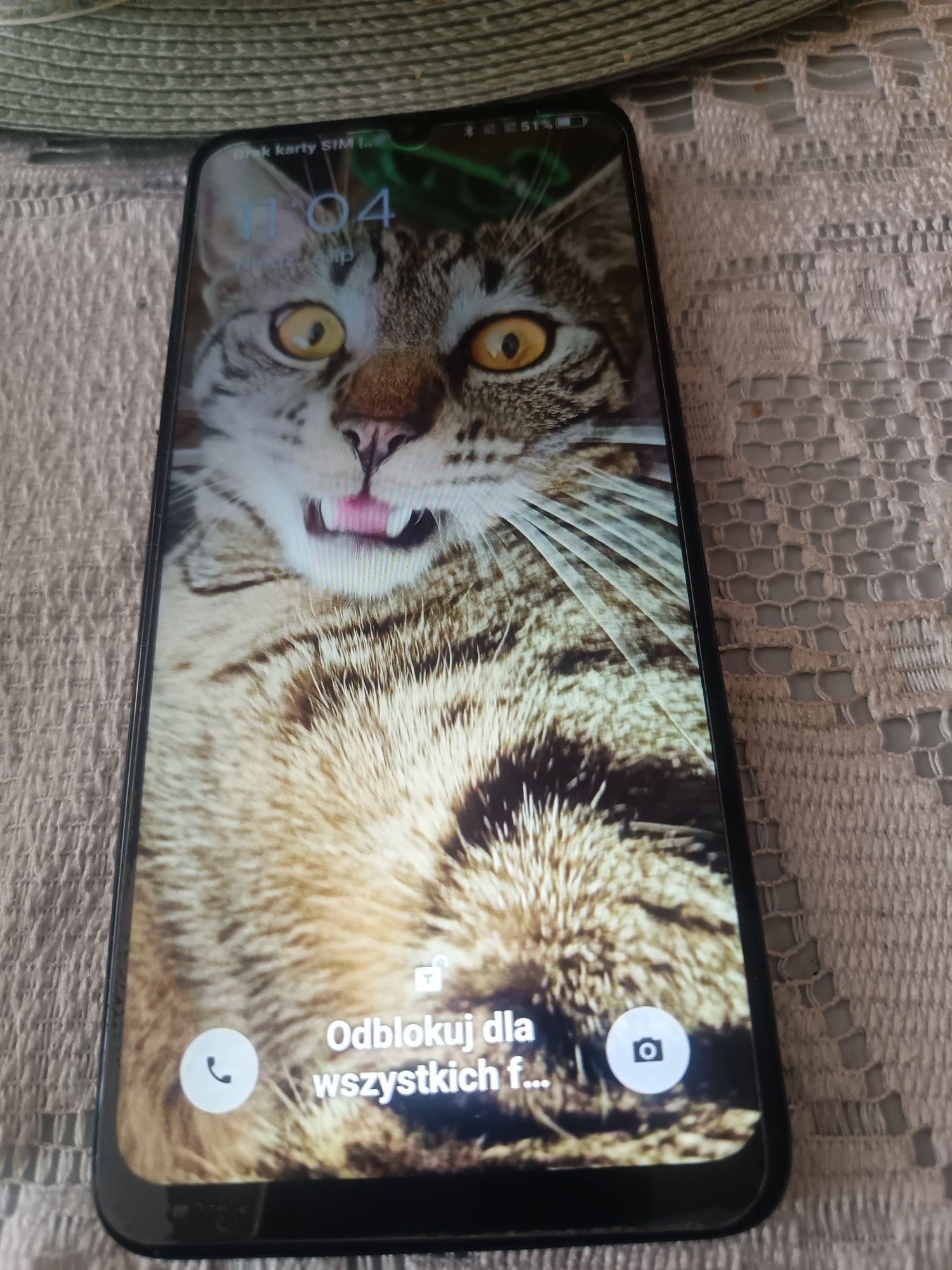 Telefon TCL 505 niebieski