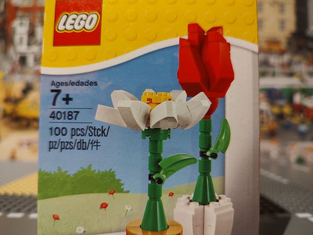 LEGO 40187 zestaw okolicznościowy NOWY kwiaty