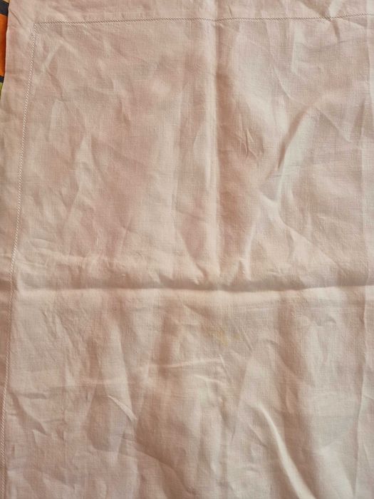 Obrus lniany biały firmy "Lniany zakątek" 160x340cm