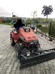 Mini traktor, traktorek z pługiem