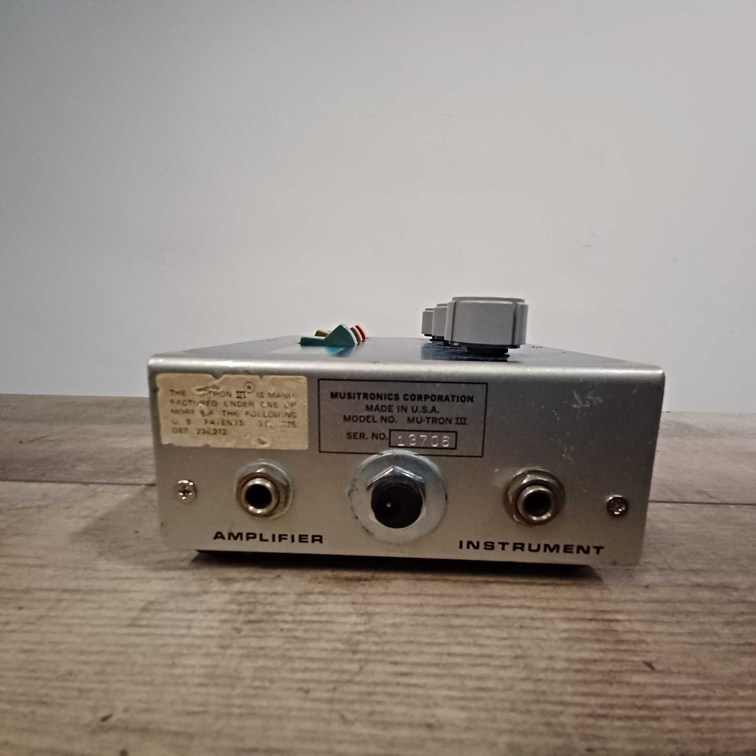 Musitronics Mutron III efekt gitarowy vintage