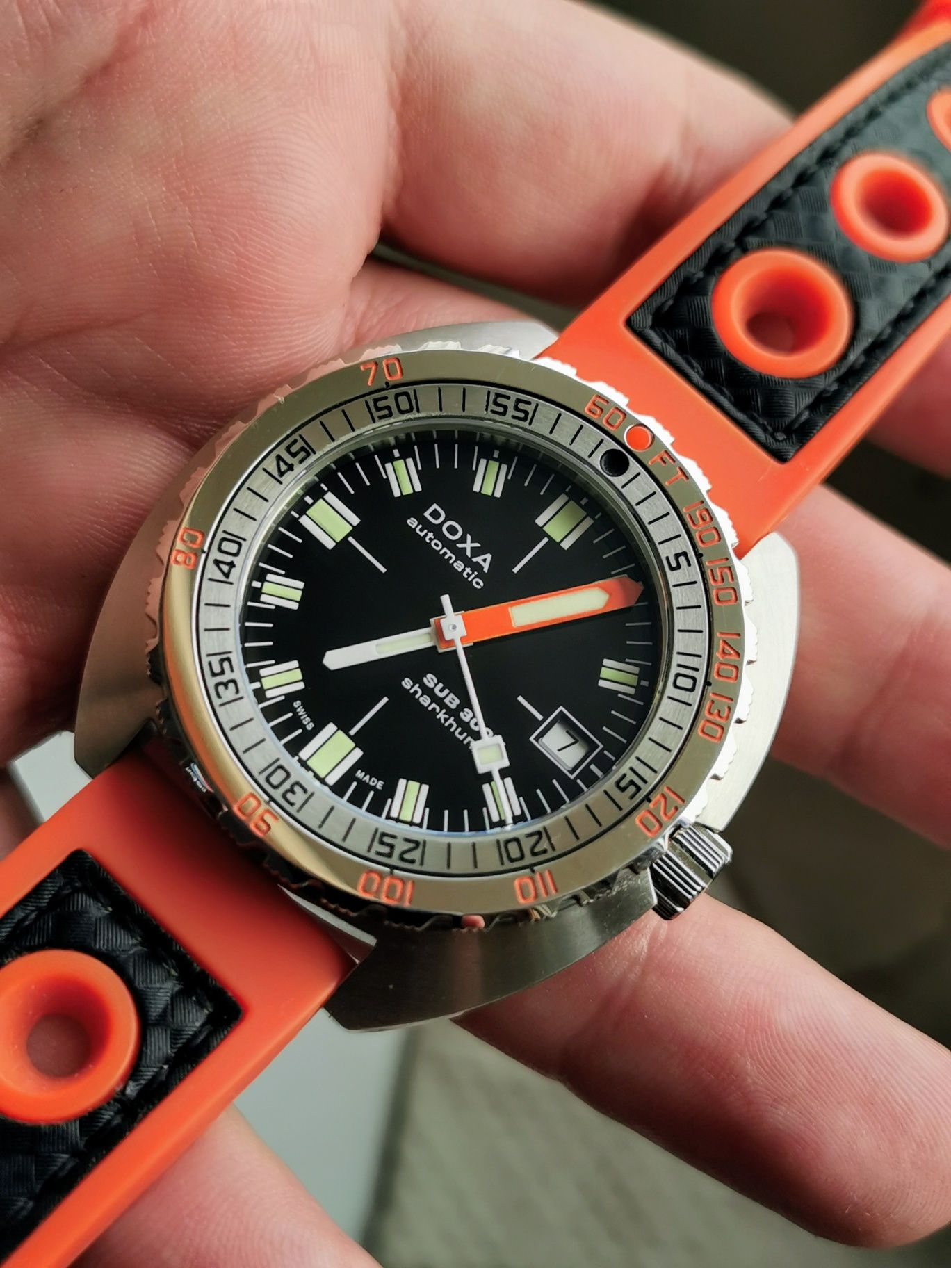 Doxa Sub 300T Sharkhunter Łowca Rekinów Legendarny Diver