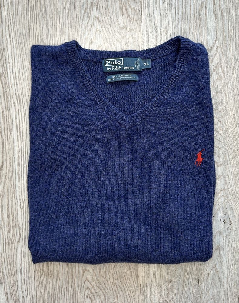 Sweter w serek Polo Ralph Lauren