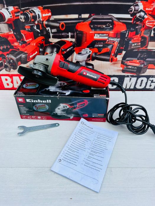 Кутова шліфувальна машина  Einhell TC-AG 125 Б/у