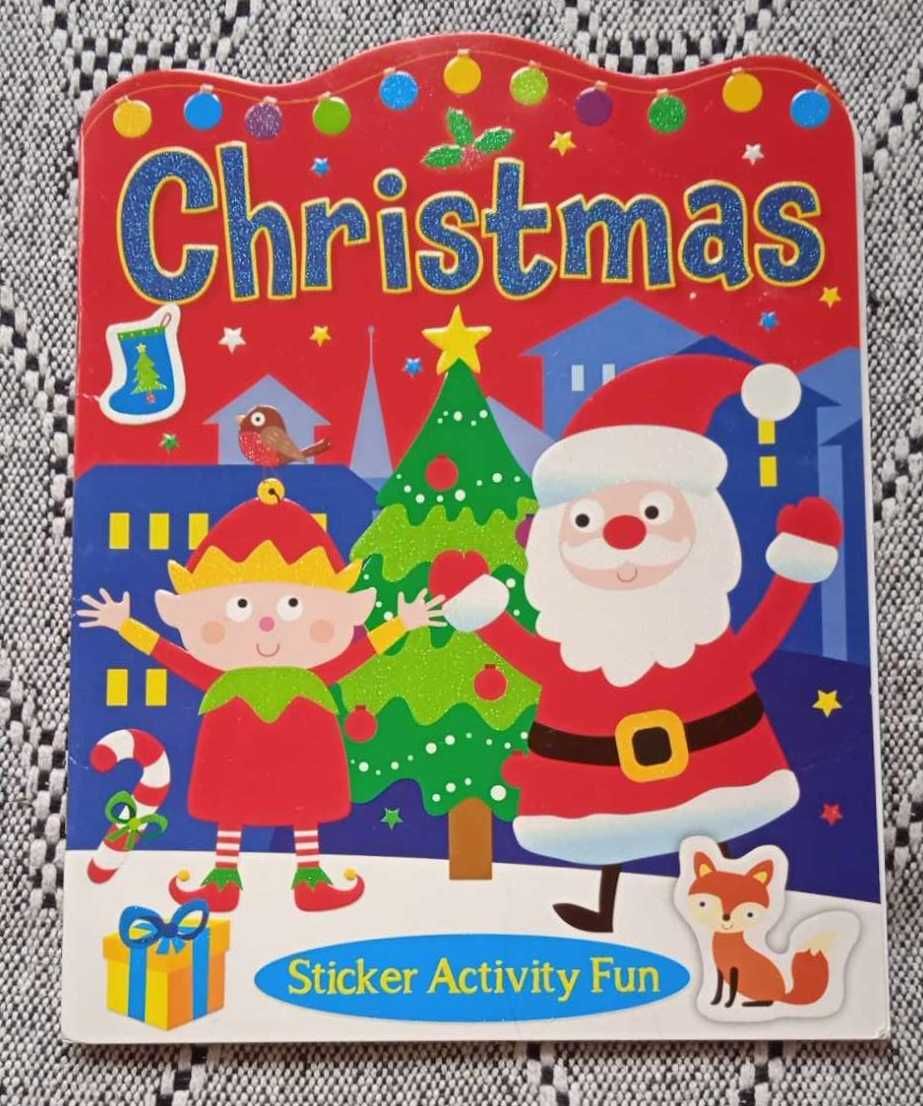 Christmas Sticker Activity Fun English Activity book ENG