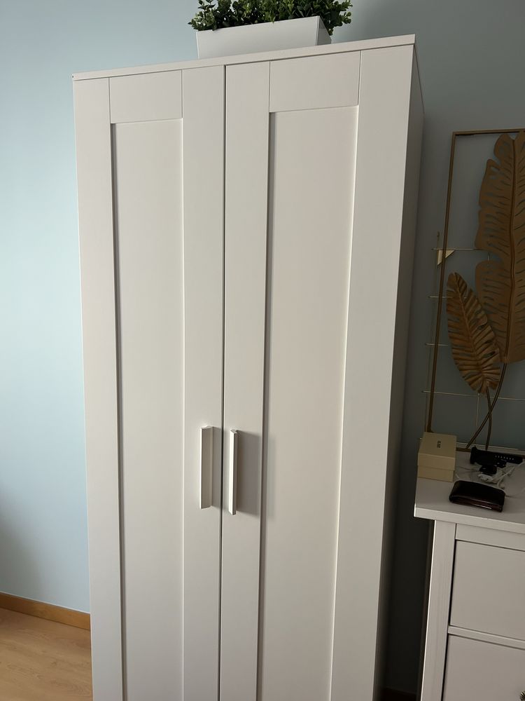 Roupeiro branco com 2 portas BRIMNES Ikea