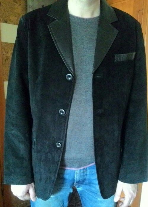 Кожаная куртка мужская ( Кожа Италия)