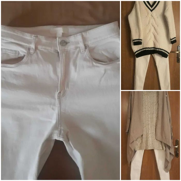 Spodnie rurki H&M.