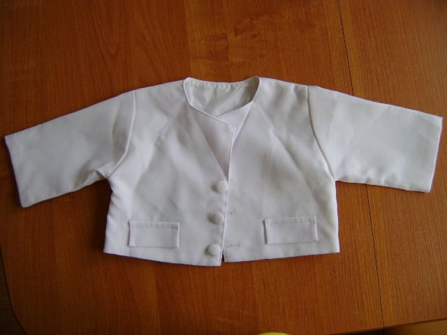 Ubranko do chrztu dla chłopczyka r. 62-68