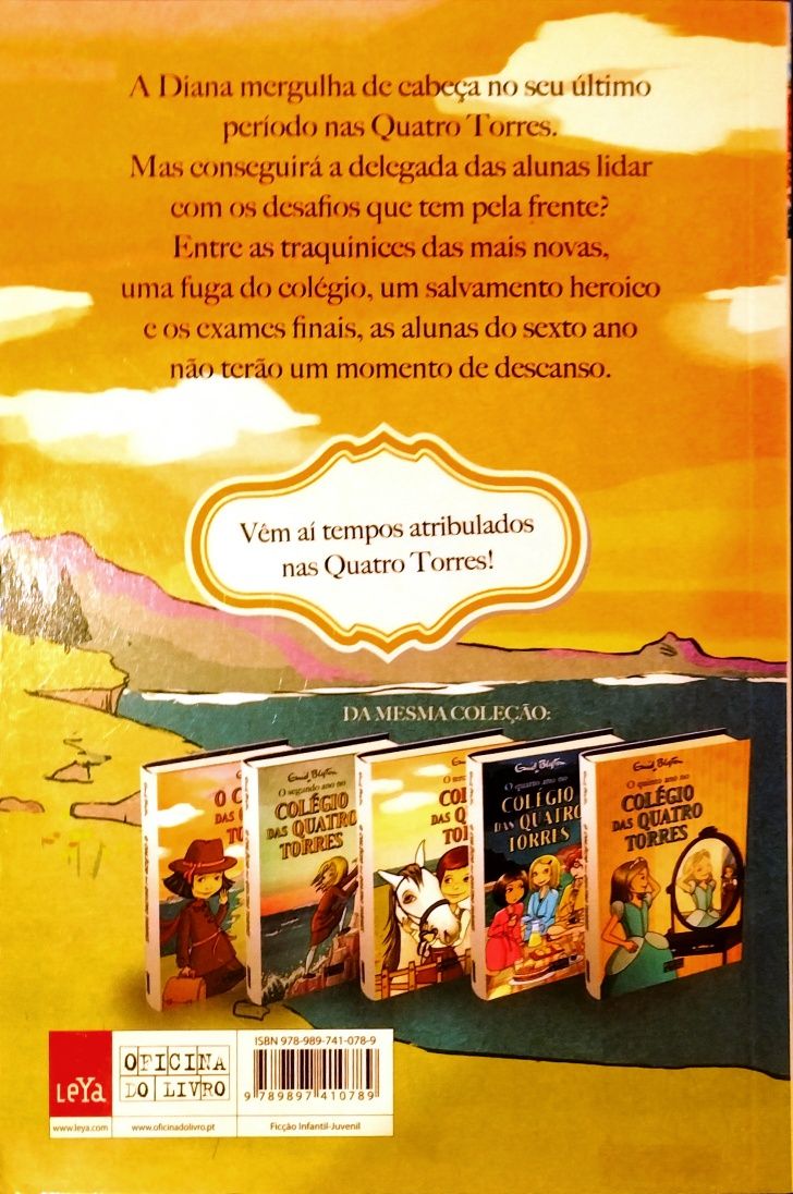Livros "Colégio das Quatro Torres", Enid Blyton