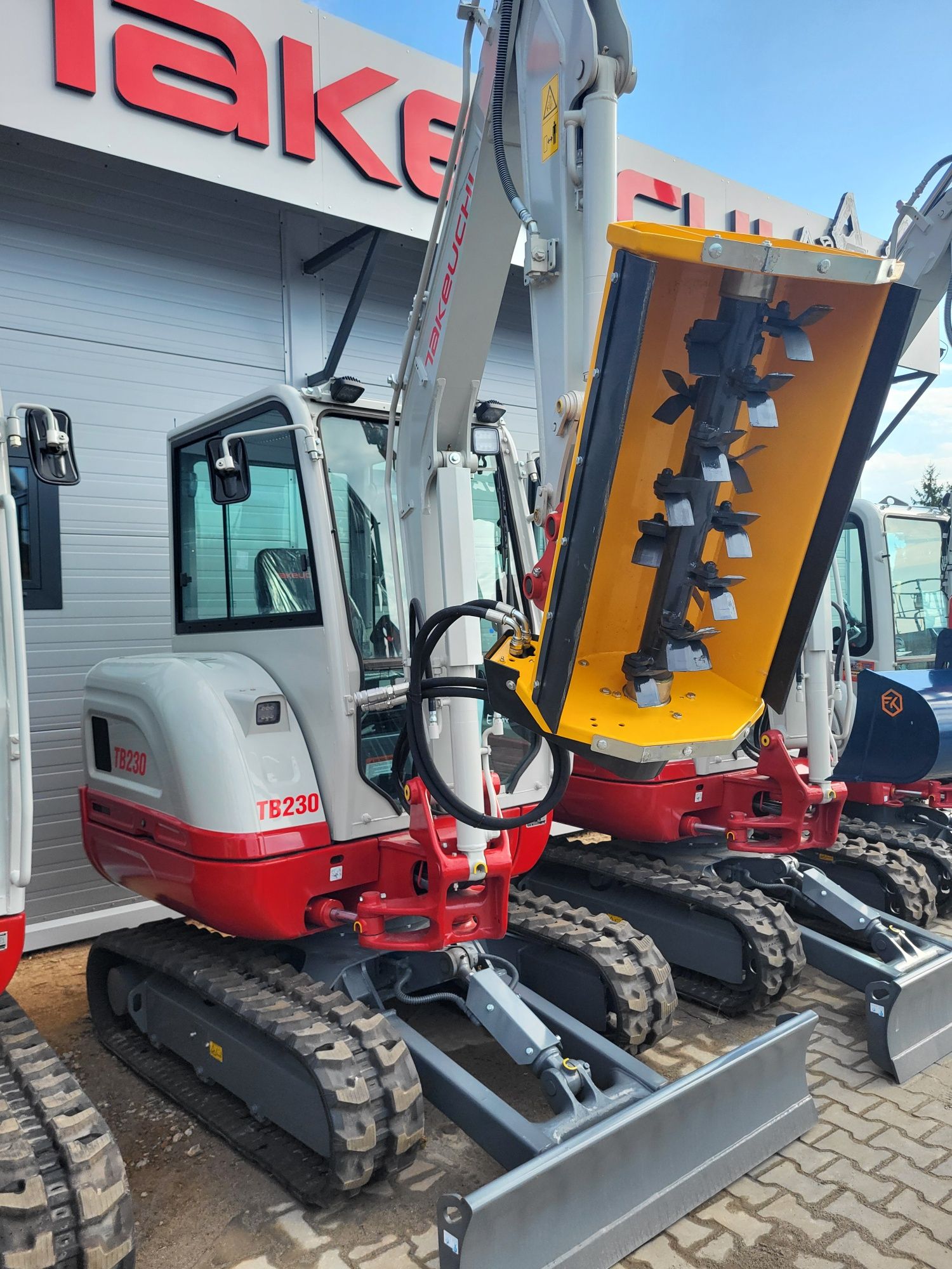 Mulczer hydrauliczny FEMAC T 80REV 2024rok do koparki