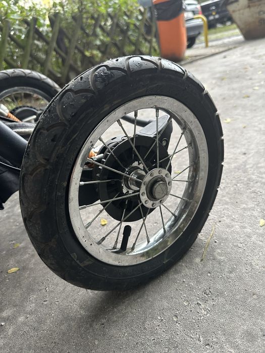 Rewelacyjny wózek górski, z hamulcem