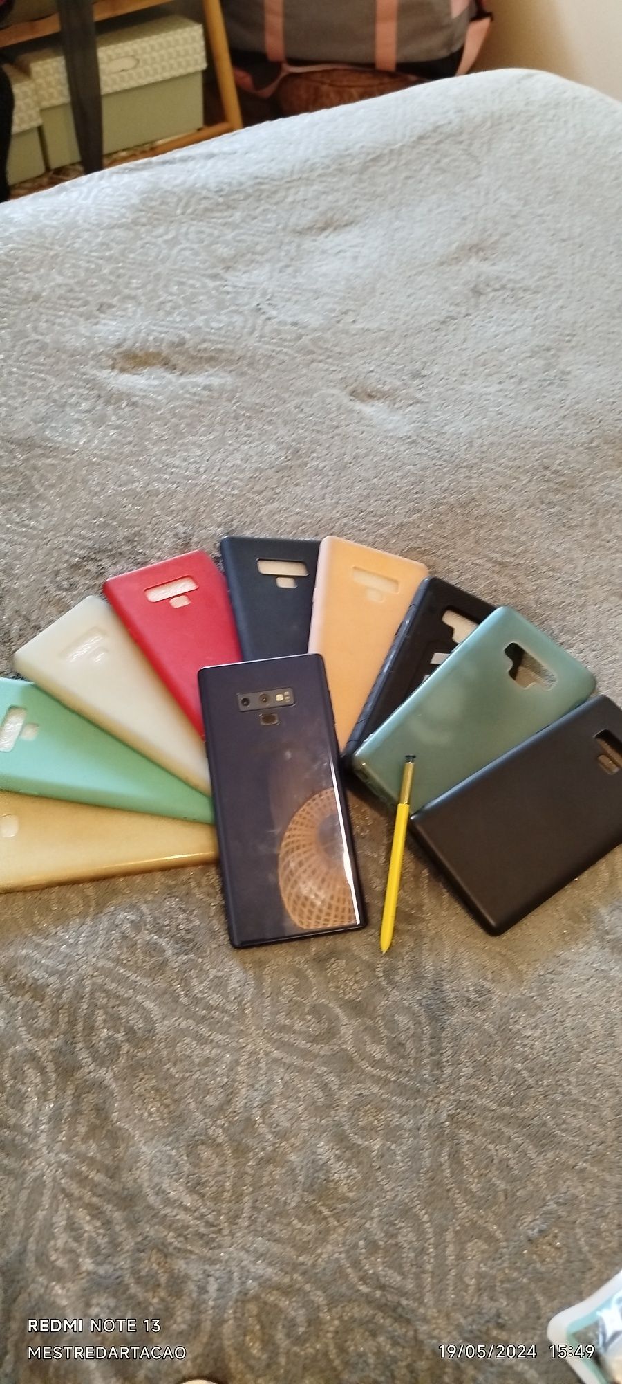 Samsung note 9 azul