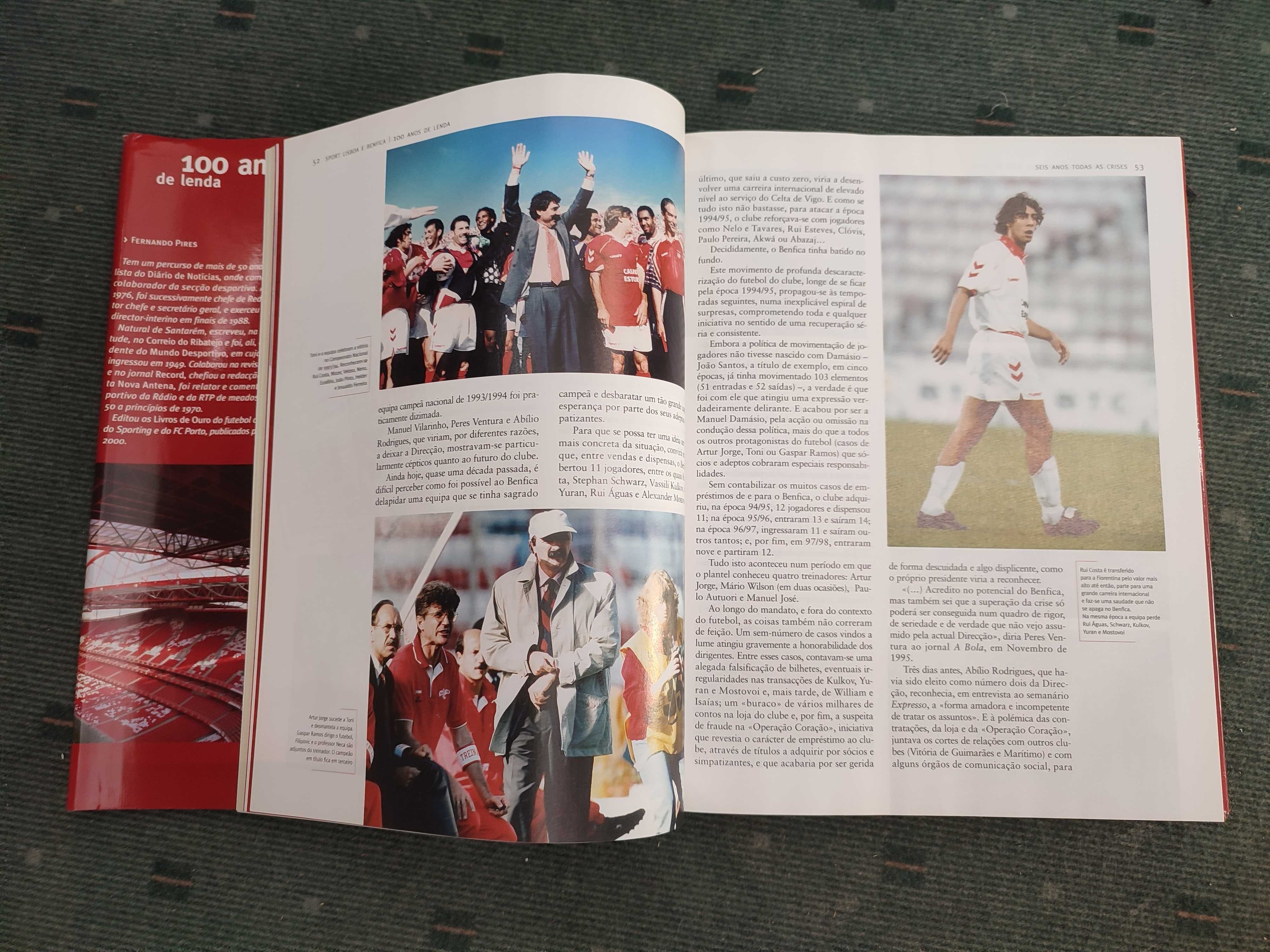 Sport Lisboa e Benfica 100 anos de lenda 1904/2004