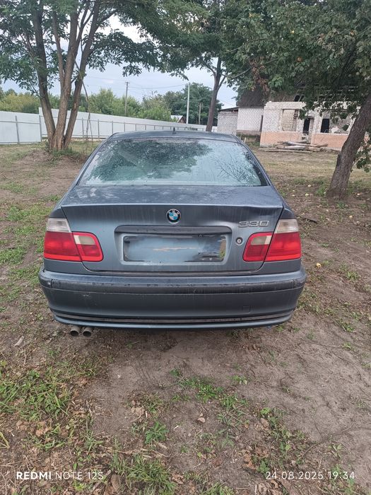 Розборка Bmw e46 323 i седан M52B25TU 2.5 бензин по запчастям автомат