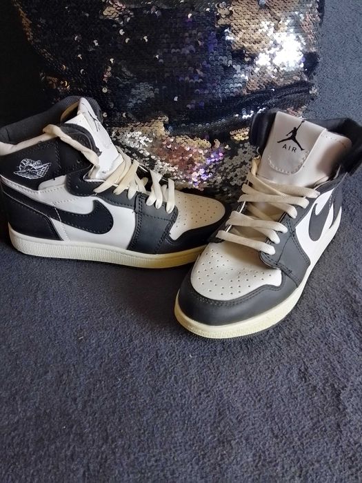 Buty Nike biało-czarne