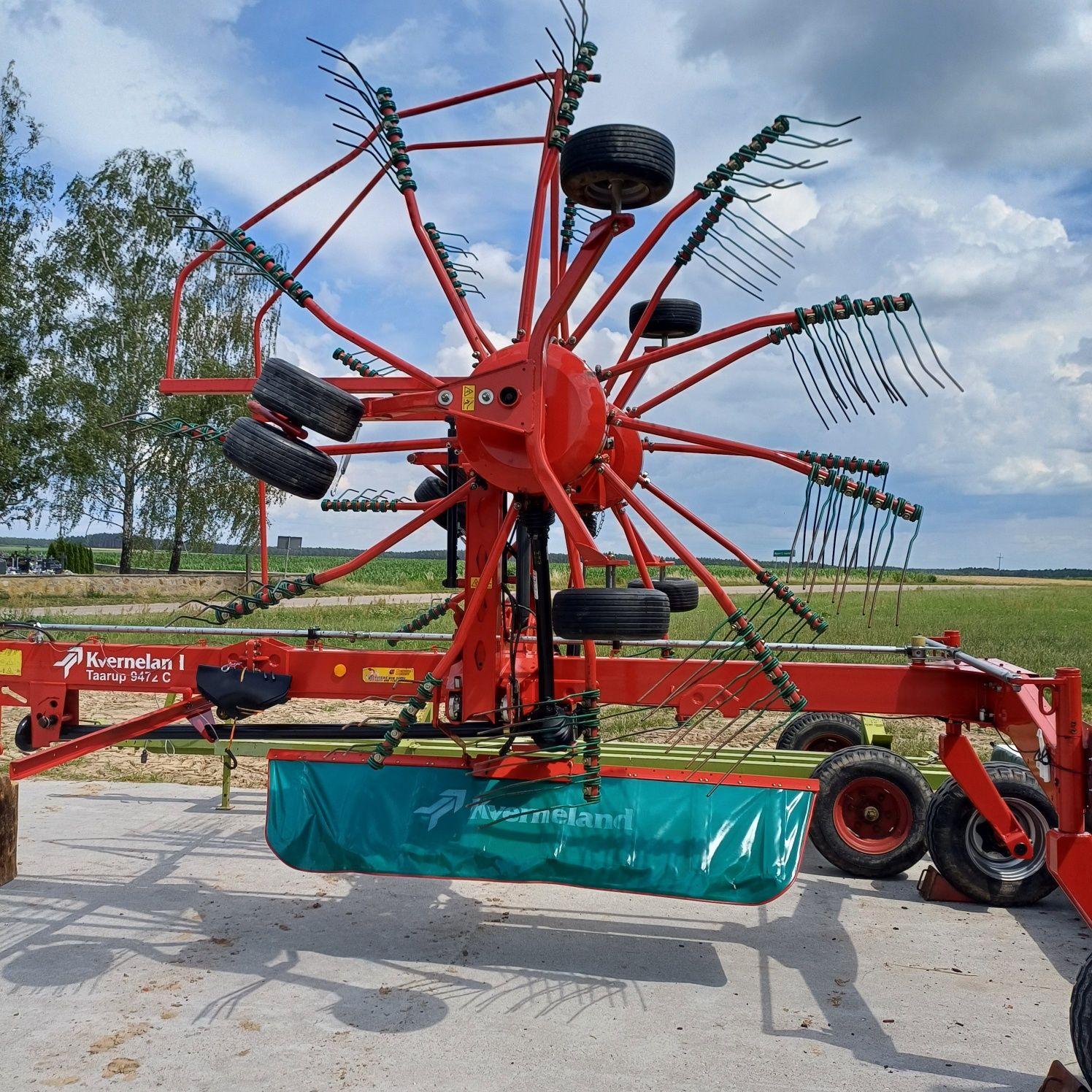 Zgrabiarka zamiana  kverneland 9472c umowa kupna 2016r krone pottinger
