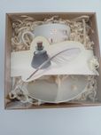 Nowa filiżanka porcelanowa dla nauczyciela