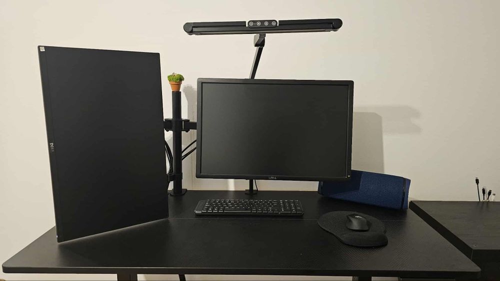 Monitory 2x Dell 24 całe caly zestaw - tylko odbiór własny.