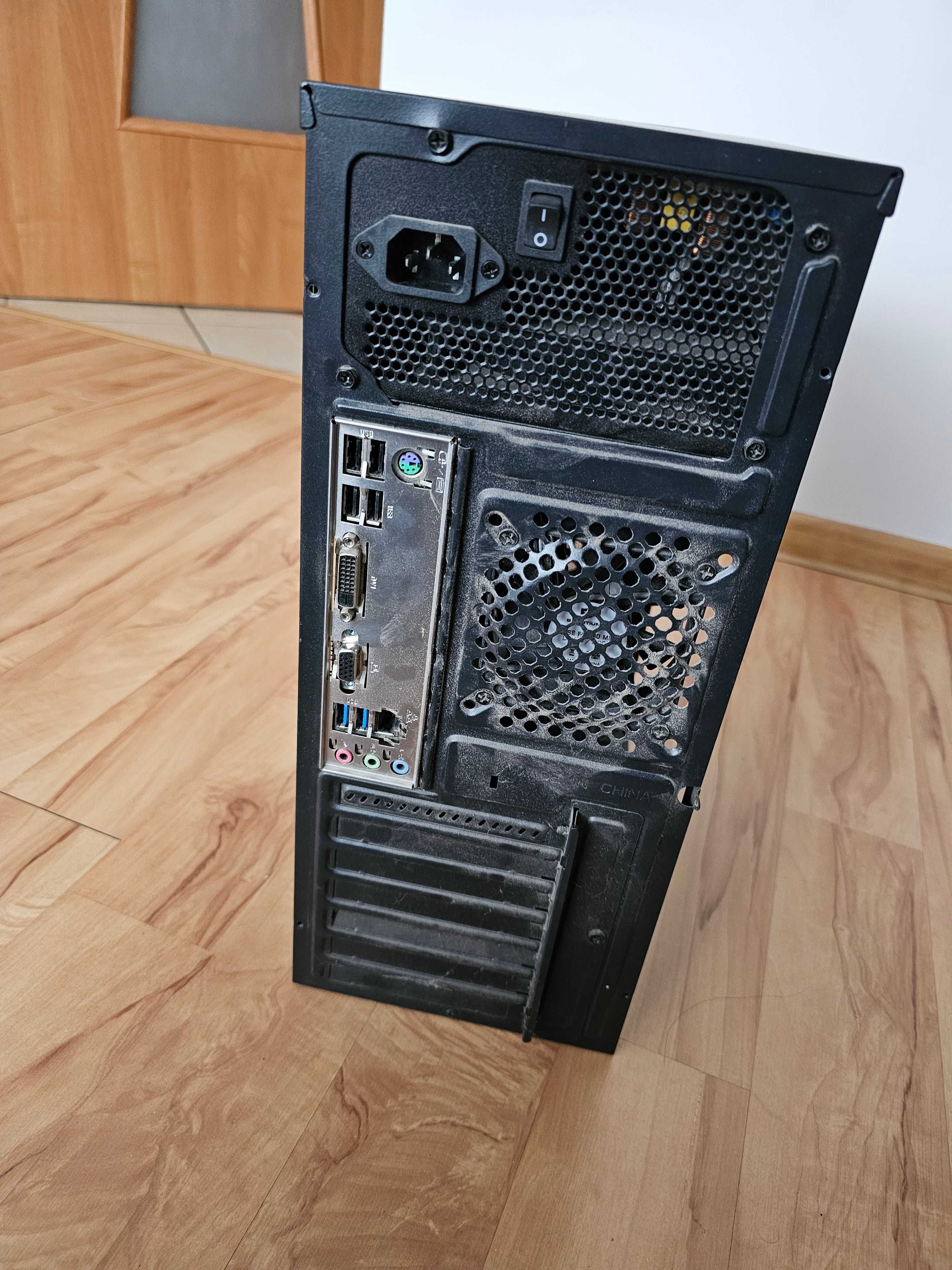 Komputer stacjonarny Intel Płyta MSI 8GB RAM - bez dysku
