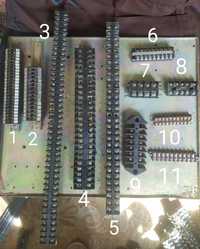 Клемник карболітовий, блок зажимів, контактні колодки