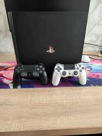 PS4 Pro 1TB  (2 Геймпада) + Аккаунт з 300+ іграми та підпискою PS Plus