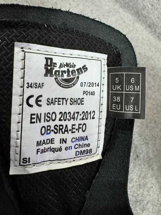 Dr. Martens DM's Industrial 8947 size 38 buty glany skórzane jak nowe