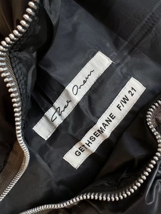 Пуховик Rick Owens Gimp full zip | рик овенс opium