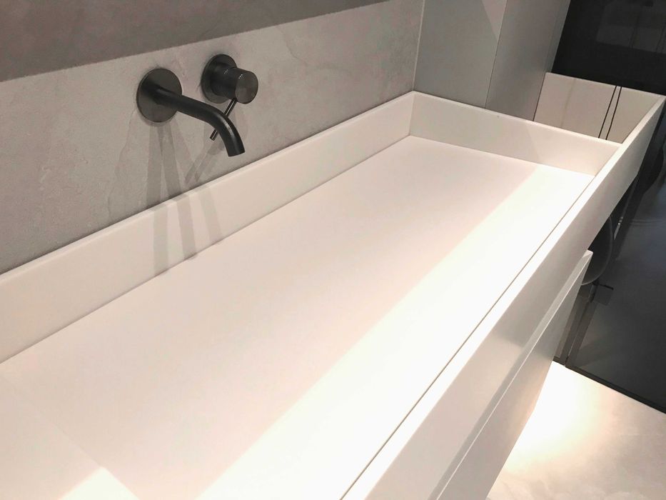 umywalki liniowe z blatem na wymiar, super cena!