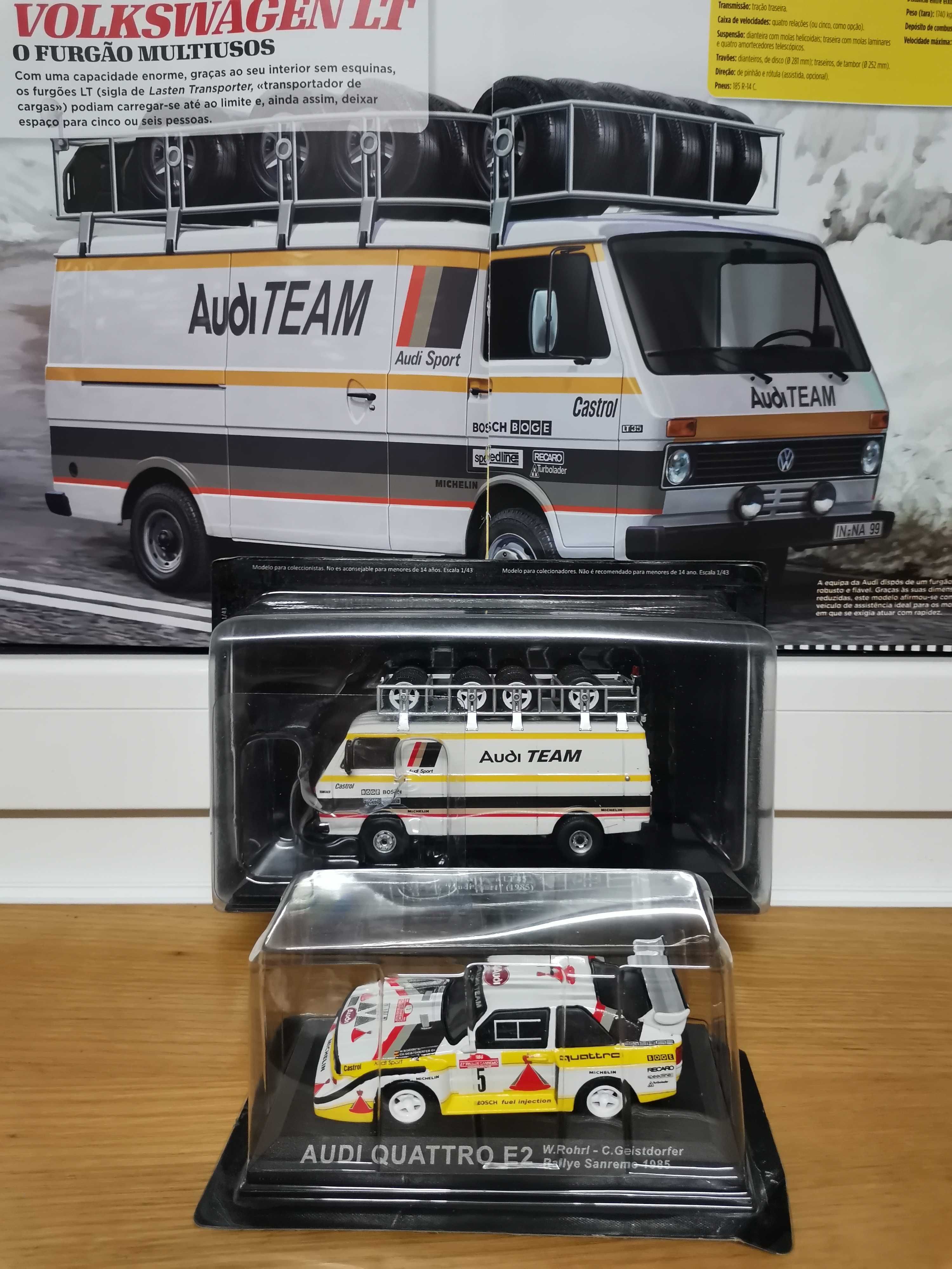 Volkswagen LT 45 + Audi Quattro E2 Team Audi Sport Rally Escala 1 43