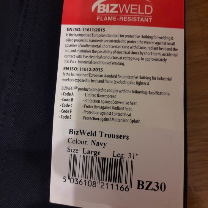 Bluza oraz spodnie trudnopalna PORTWEST BIZ2 granatowa