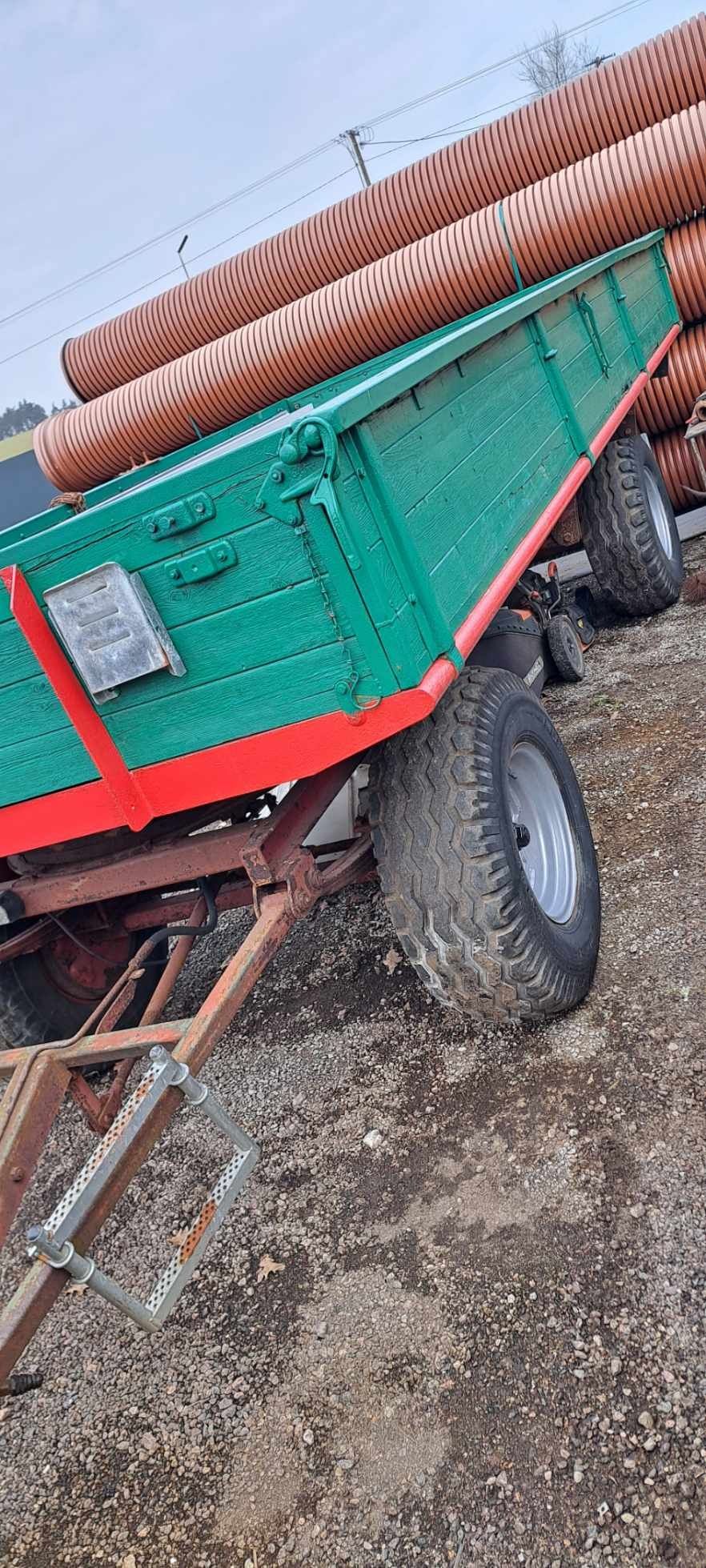 Przyczepa NIEMKA kiper wywrotka niemiecka rolnicza  ROHR 7t KRONE