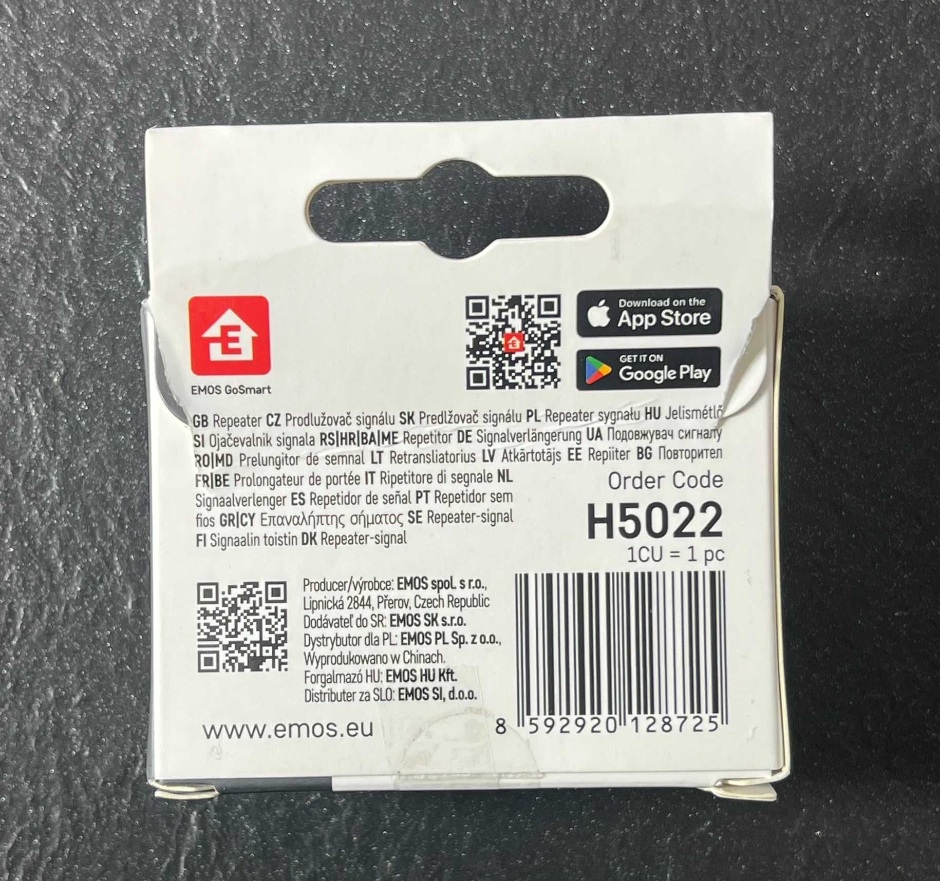 EMOS GoSmart repeater wzmacniacz sygnału WI-FI IP-2213Z dla ZigBee