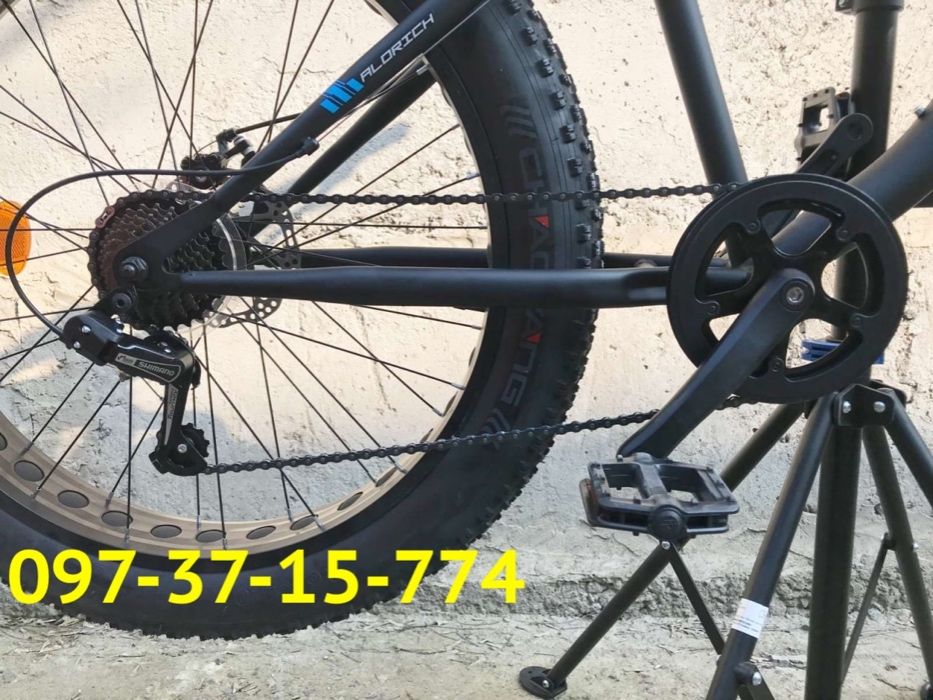 Велосипед фэтбайк fatbike Crosser 26, фетбайк 7 передач Fat bike Новый