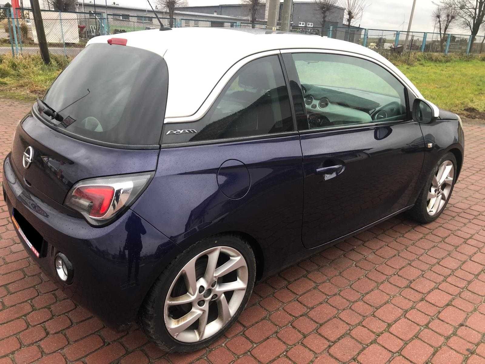 Opel Adam 1,4 klima półskóra panorama dach ALU 129tkm serwis WARTO