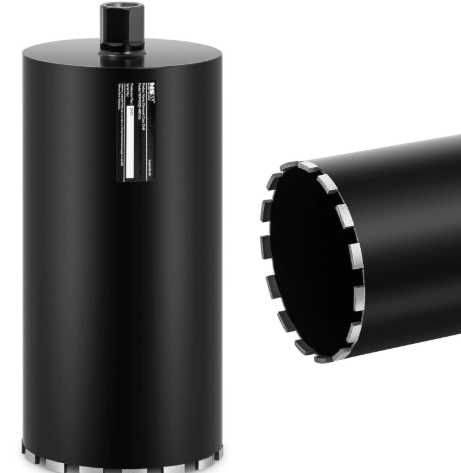 Wiertło  koronowe do betonu kamienia 1 1/4'' dł. 400 mm śr. 200 mm