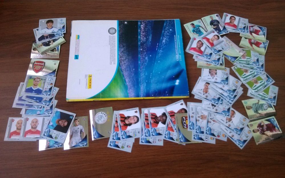 Panini Лига Чемпионов 2012-13. Альбом + наклейки.