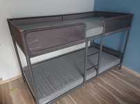 Łóżko pietrowe ikea
TUFFING
Rama łóżka piętrowego, ciemnoszary, 90x200